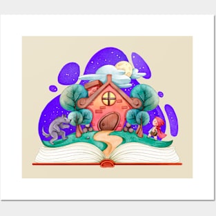 Fairytale Cozy Home Posters and Art